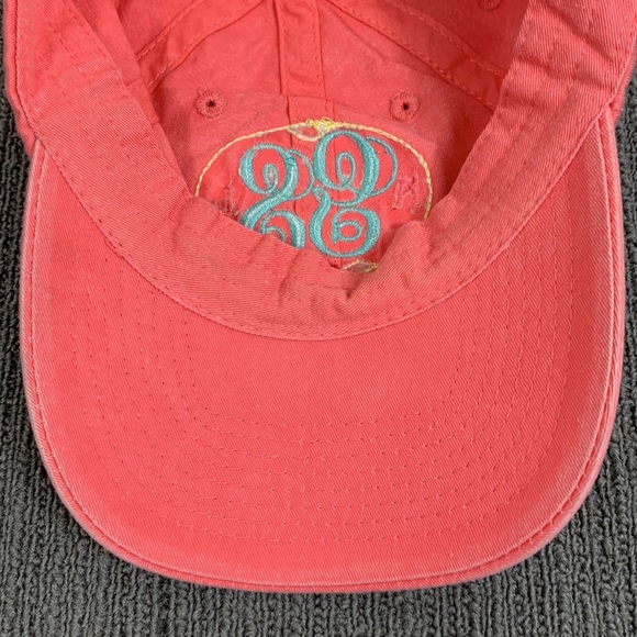 Gulf Shores Alabama Baseball Hat Womens OSFA Pink Strapback Cap Marco Destin - Picture 10 of 13